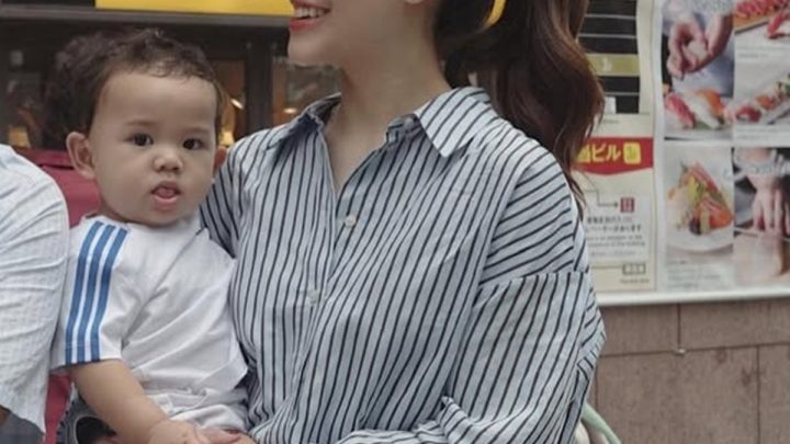 Visit Agenda: Gaya Aaliyah Massaid Tetap Stylish saat Liburan di Jepang, Meski Sambil Momong Anak