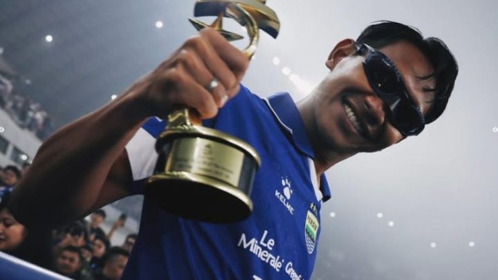 Luapan Kegembiraan Beckham Putra Usai Antar Persib Bandung Cetak Hattrick Juara Super League