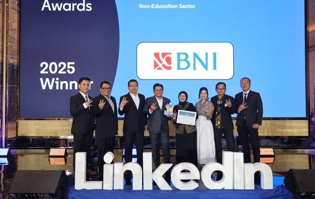 Key Strategy: BNI Raih Penghargaan Pelopor Talent Insights di Ajang LinkedIn Talent Awards 2025