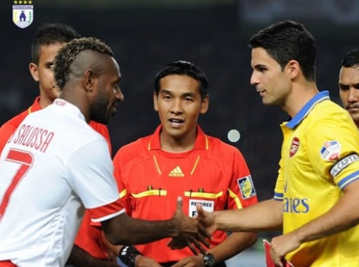 Kisah Legenda Timnas Indonesia Boaz Solossa Lawan Mikel Arteta dan Arsenal pada 2013