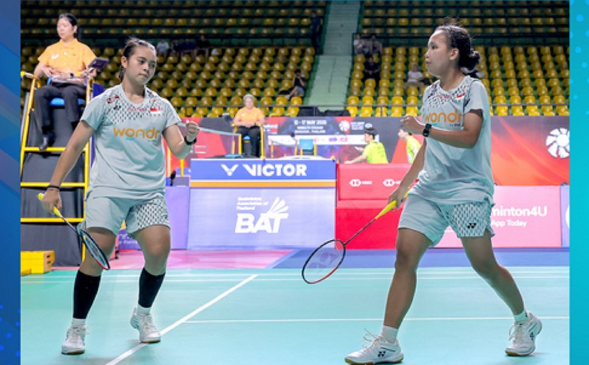 Hasil Thailand Open 2026: Isyana/Rinjani ke Perempatfinal Usai Bungkam Wakil China!