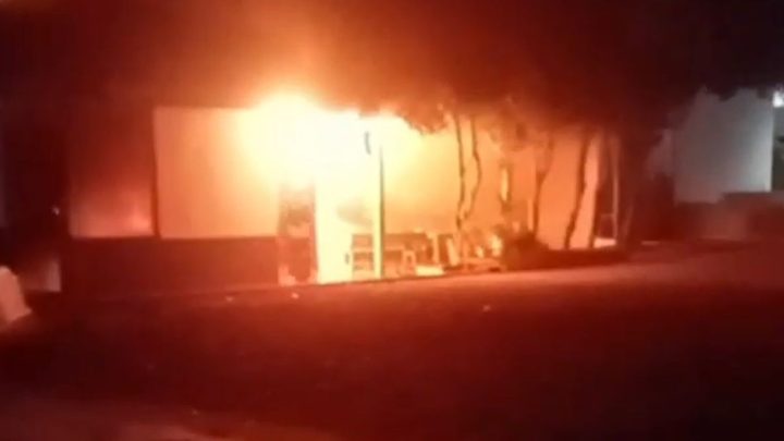 Pos Polisi di Satpas SIM Daan Mogot Ludes Terbakar