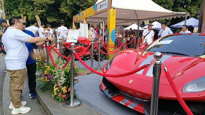 Kejagung Pamer Barang Lelang Rampasan Koruptor di CFD – Ada Ferrari hingga Harley Davidson