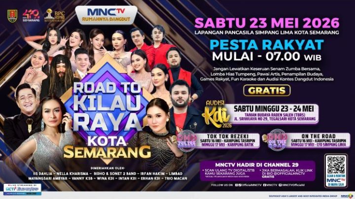 Solving Problems: MNCTV Hadir Lebih Dekat Lewat Road To Kilau Raya Kota Semarang