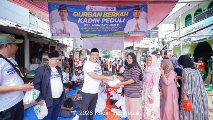Latest Program: Kadin Salurkan Hewan Kurban, Beri Manfaat Langsung kepada Masyarakat