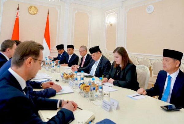 Main Agenda: Bertemu Perdana Menteri Belarus, Menko Airlangga Bahas Kerja Sama Energi dan Pangan