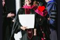 Key Issue: Potret Putri Anies Baswedan Diwisuda di Harvard Sambil Gendong Anak
