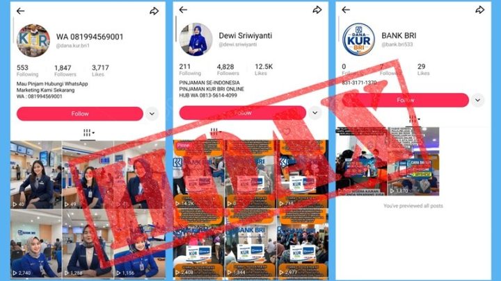Waspada Penipuan – BRI Tegaskan Pengajuan KUR Tidak Dilakukan lewat Online