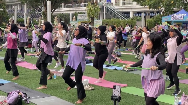 Pound Fit X MusicZone Berlangsung Meriah – Energik Gerak Sambil Tepuk Ripstix!