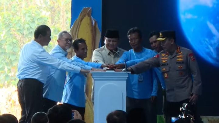 Special Plan: Prabowo Resmikan 10 Gudang Ketahanan Pangan-SPPG Polri di Tuban Jatim