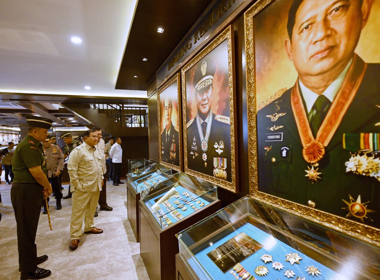 Prabowo Resmikan Museum Seskoad di Bandung, Jejak Lahirnya Pemimpin Bangsa