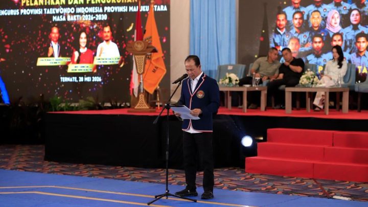 Lantik Pengurus Baru Malut – Ketum PBTI Richard Tampubolon Targetkan Orbitkan Atlet Lokal ke Kancah Dunia