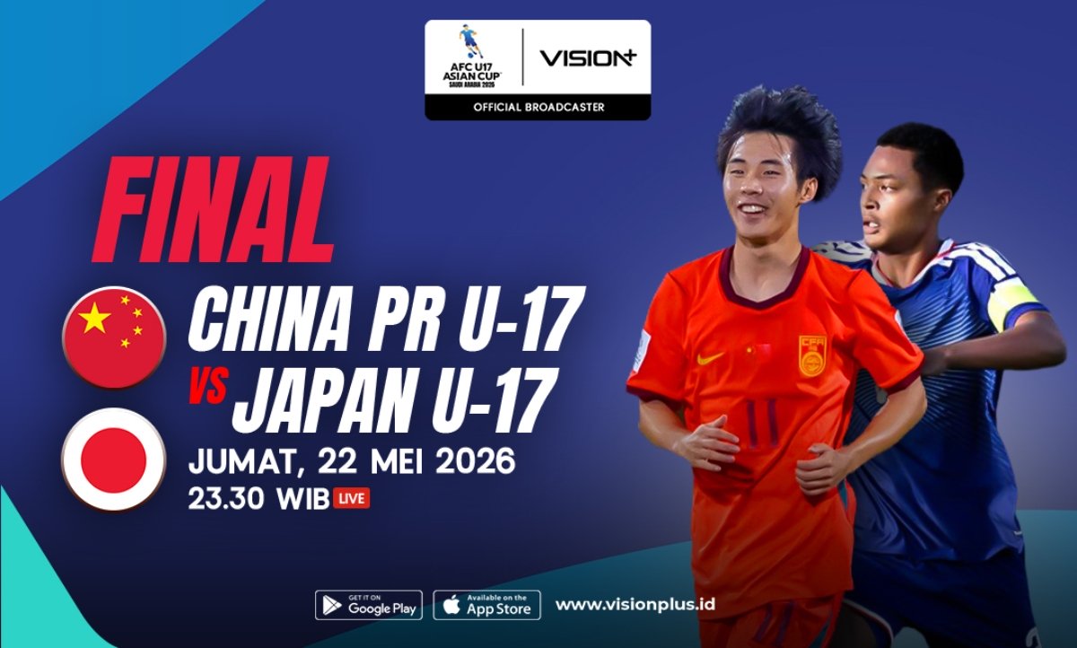 Jadwal dan Link Live Streaming Timnas China U-17 vs Jepang di Final Piala Asia U-17 2026