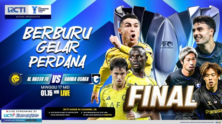 Key Strategy: Live RCTI Dini Hari! Ini Jadwal Siaran Langsung Al Nassr vs Gamba Osaka di Final AFC Champions League 2 2025-2026