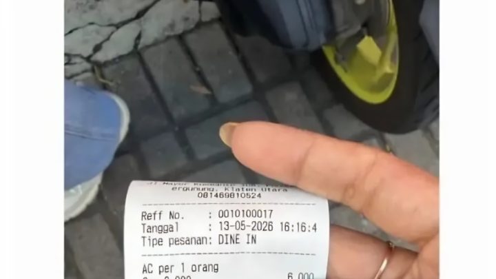 Latest Program: Viral Struk Bakso di Klaten Dikenakan Biaya AC Rp3 Ribu per Orang