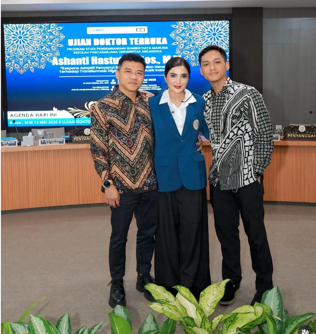 Azriel Hermansyah Bakal Wisuda Bareng Anang dan Ashanty di Unair Surabaya