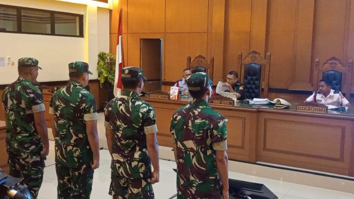 New Policy: 4 Prajurit TNI Hadapi Sidang Vonis Kasus Penyiraman Air Keras Andrie Yunus