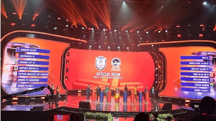 Historic Moment: Hasil Lengkap Drawing Grup ASEAN Club Championship 2026-2027: Persib Bandung vs JDT, Borneo FC vs Buriram United