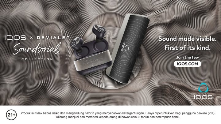 Historic Moment: IQOS dan DEVIALET Luncurkan Kolaborasi Eksklusif Soundsorial Collection