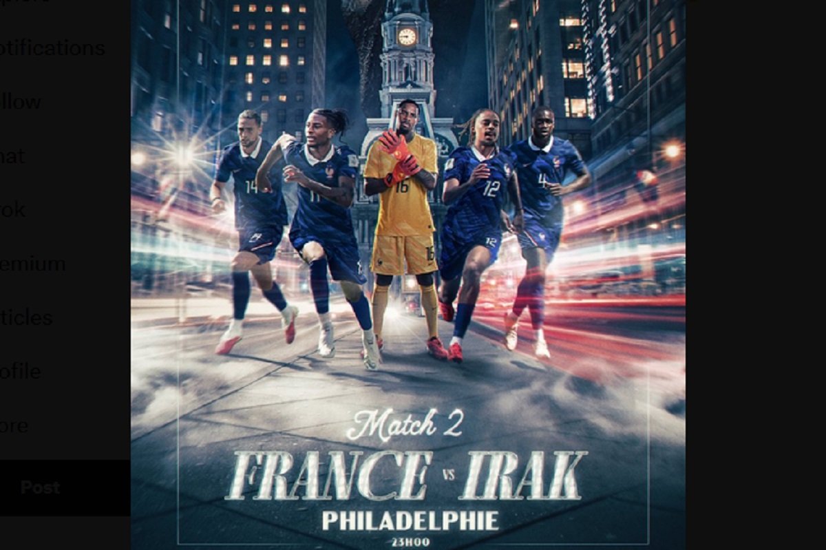 Link Live Streaming Timnas Prancis vs Irak di Piala Dunia 2026 Hari Ini, Klik di Sini!