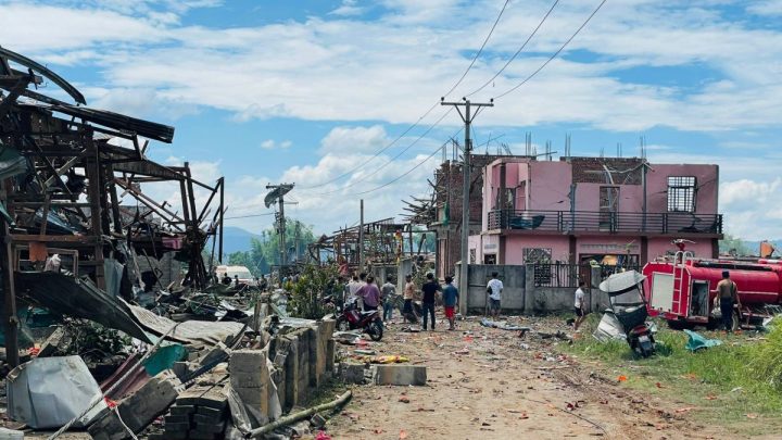 Tragedi di Wilayah Pemberontak Myanmar – Puluhan Orang Tewas Akibat Ledakan