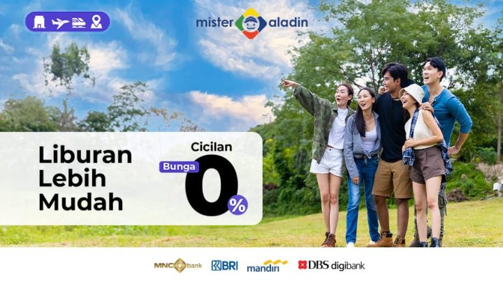 Latest Program: Kemudahan Pembayaran Kebutuhan Liburan dengan Cicilan 0%