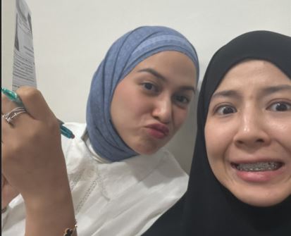 Main Agenda: Lucunya Nina Zatulini dan Natasha Rizky Les Bahasa Inggris, Minta Disemangati Netizen