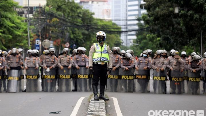 4.576 Personel Gabungan Amankan Demo di 5 Titik Jakarta Hari Ini