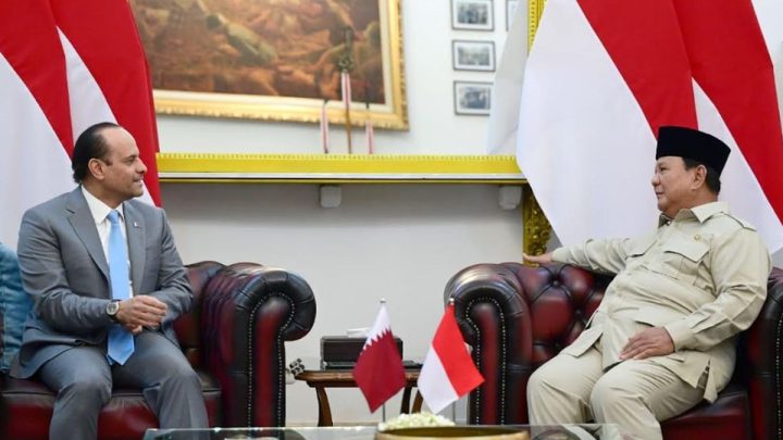 Main Agenda: Bertemu Wakil PM Qatar, Presiden Prabowo Perkuat Kerja Sama Bilateral