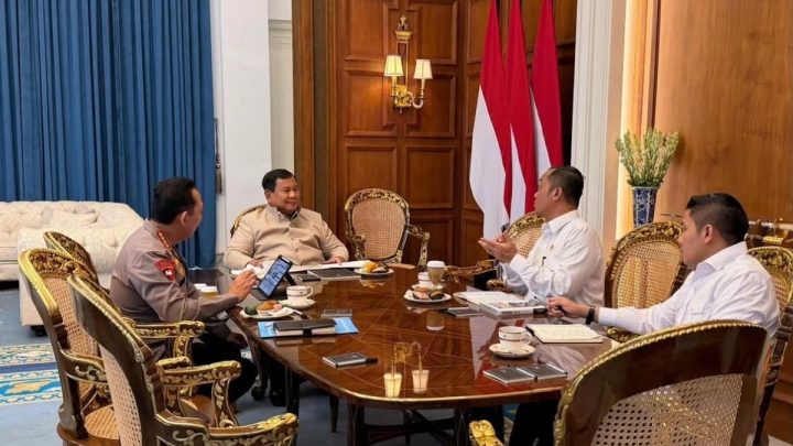 Topics Covered: Prabowo Terima Kapolri di Istana, Bahas Kamtibmas dan Kesiapan Hari Bhayangkara 2026