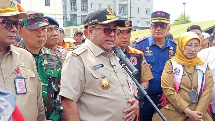 Pasar Jiung Terbakar – Rano Karno: Penyebab Kebakaran di Jakarta 95 Persen Akibat Korsleting Listrik