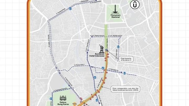Official Announcement: Yellow Run 2026 Digelar dari Bundaran HI hingga Senayan, Dishub Jakarta Lakukan Rekayasa Lalin
