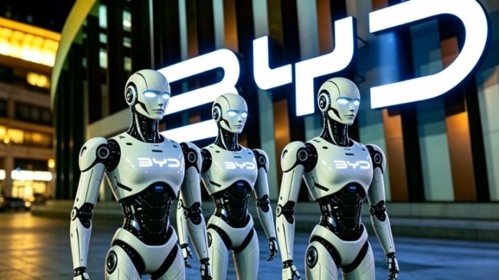 New Policy: BYD Bakal Jualan Robot Humanoid lewat Jaringan Diler