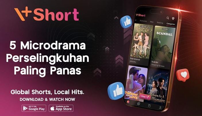 Latest Program: Rekomendasi Microdrama V+Short Bertema Perselingkuhan, Konfliknya Bikin Emosi!
