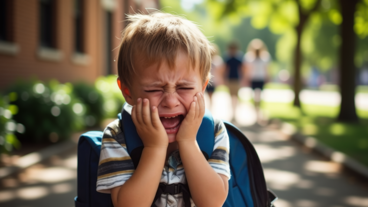 Anak Menangis saat Pertama Sekolah? Ini Cara Bantu Beradaptasi Tanpa Drama