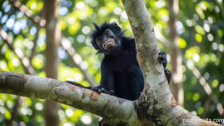 Spesies Monyet Baru dengan Bibir Oranye Ditemukan di Hutan Kongo