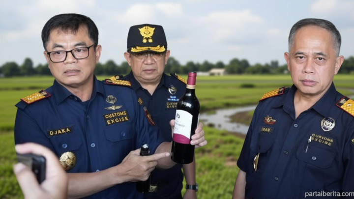 Bea Cukai Sita 20 Ribu Botol Miras Ilegal Senilai Rp12,55 Miliar di Bali