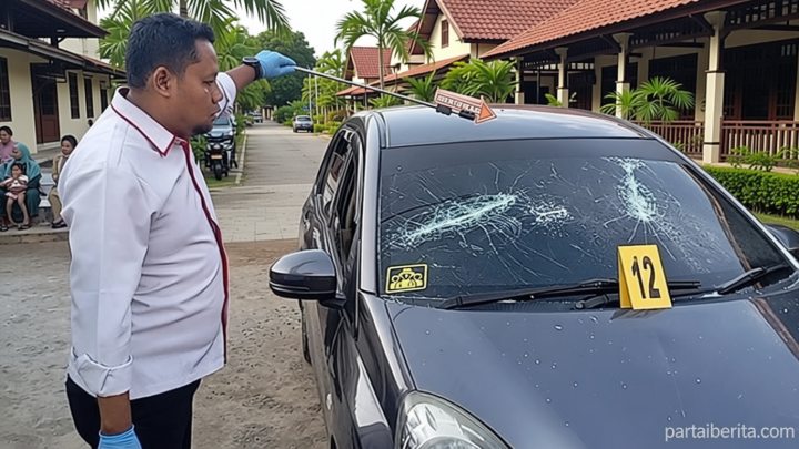 1 Warga Tertembak dan 5 Mobil Dirusak Akibat Bentrok 2 Kelompok, Ini Kronologinya!