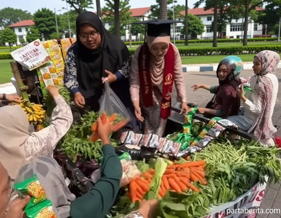 Solution For: Viral! 2 Mahasiswi Rayakan Kelulusan dengan Bagi-Bagi Sayuran Gratis ke Warga