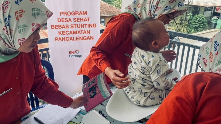 BNI Perkuat Program Pencegahan Stunting pada Hari Anak Nasional