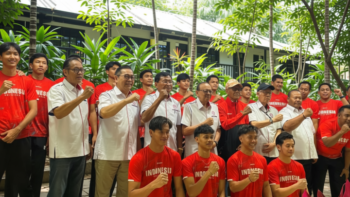 Hadapi AVC Boys dan SEA V League 2026 – PBVSI Resmi Lepas Dua Generasi Timnas Voli Putra Indonesia