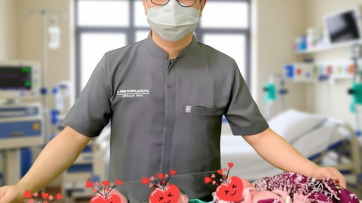 Historic Moment: Viral, Ibu Asal Mamuju Melahirkan Bayi Kembar Empat dengan Selamat