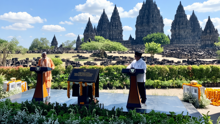 New Policy: Candi Prambanan Jadi Saksi Persahabatan Indonesia-India