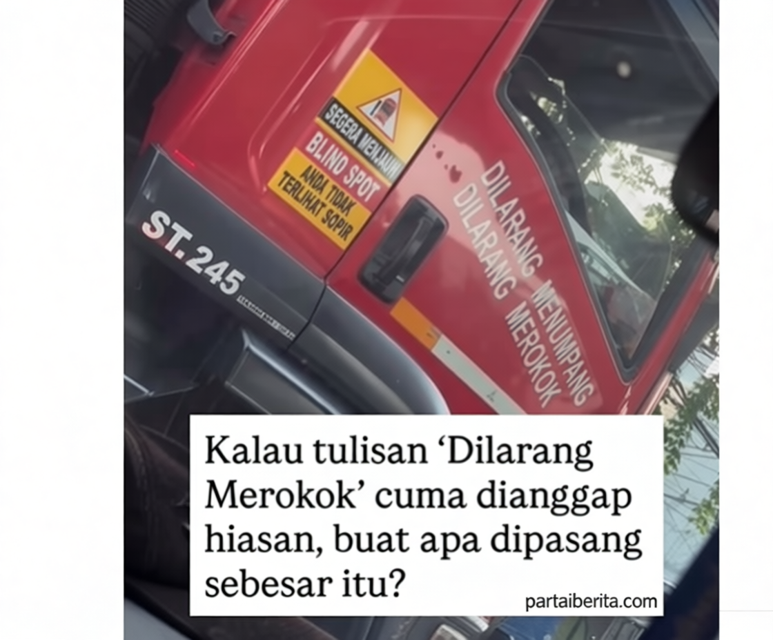 Pertamina Tindak Tegas, Sopir Truk Tangki LPG yang Merokok Diberhentikan