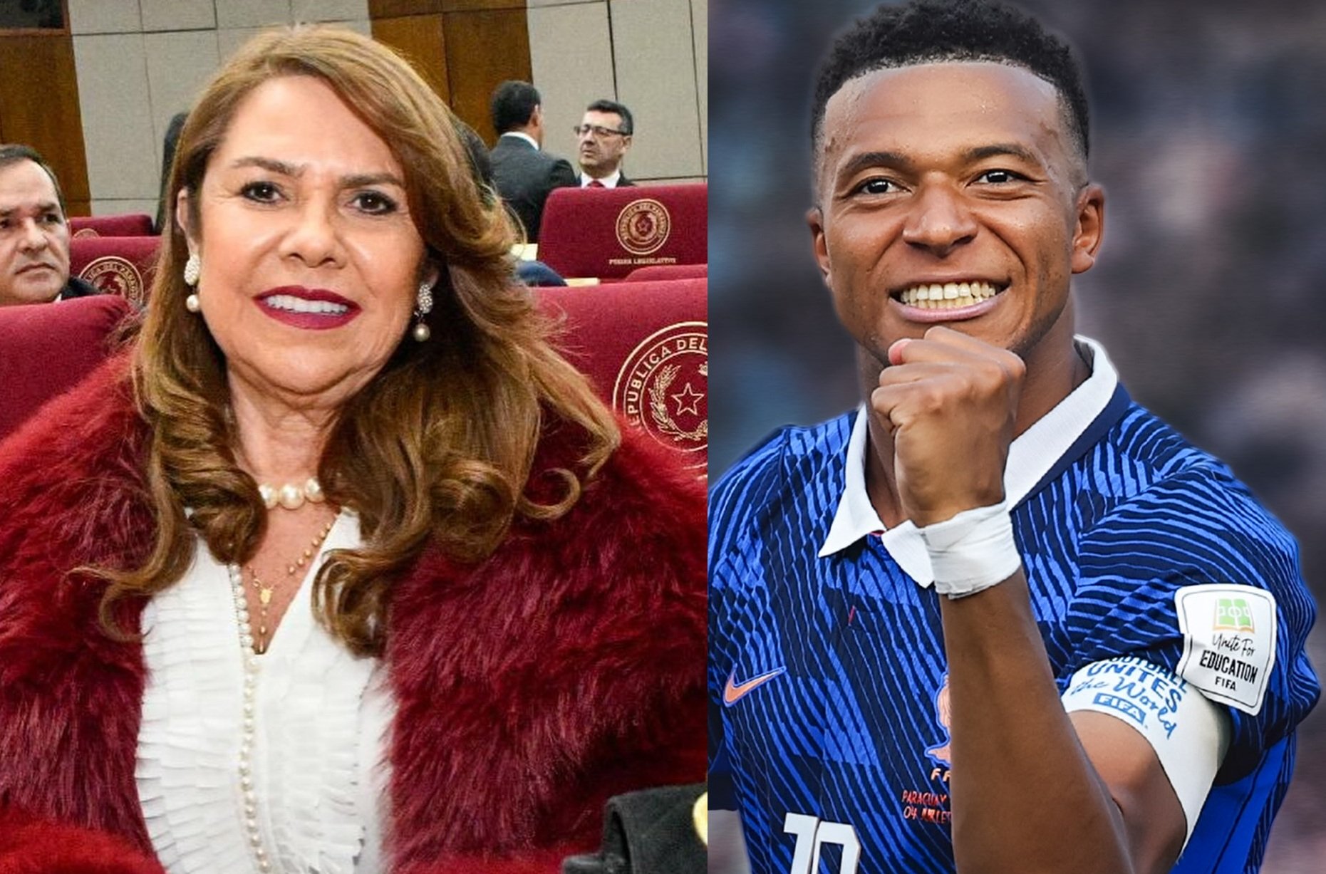 Profil Celeste Amarilla, Senator Paraguay yang Lontarkan Pernyataan Rasis ke Kylian Mbappe