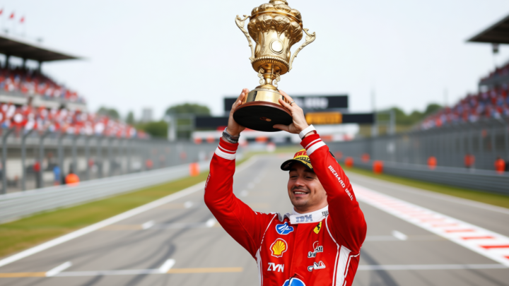 Menangi F1 GP Inggris 2026 – Charles Leclerc Girang Akhiri Paceklik Kemenangan!