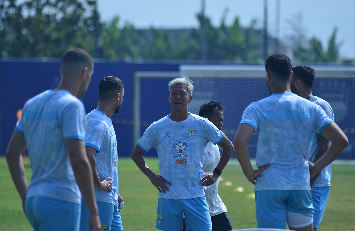 Jalani Latihan Perdana di Persib, Gakuto Notsuda Ngaku Senang