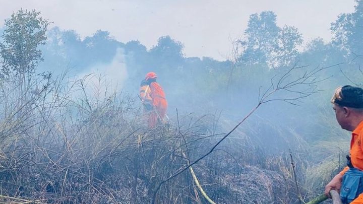 Karhutla di Kalimantan – Satu Warga Pingsan Imbas Hirup Asap