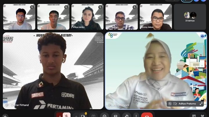 Important Visit: Bersama Pertamina, Qarrar Firhand Torehkan Sejarah di WSK Euro Series