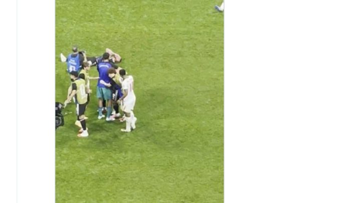 Penyebab Jude Bellingham Pukul Kepala Valentin Barco Kelar Laga Timnas Inggris vs Argentina di Semifinal Piala Dunia 2026